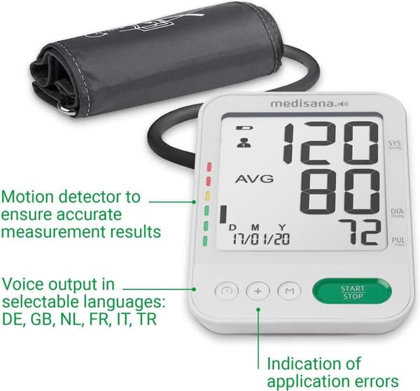 Medisana BU 586 Voice - Overarms blodtryksmåler
