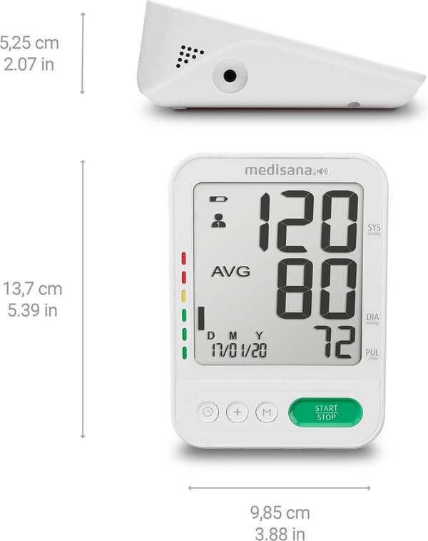 Medisana BU 586 Voice - Overarms blodtryksmåler