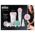 Miniatyrbild 4 av 9: Braun Silk-épil Beauty Set 9 9-995 Deluxe - Epilator - Rakapparat - Exfoliering och rengöring