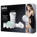 Miniatyrbild 4 av 4: Braun Silk-épil 9 9-865 - White - 40 tweezers - Shaving - Germany - 1.23 m - Rechargeable battery (426752)