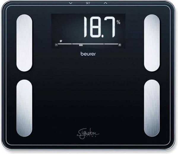 Beurer BF410 - Personlig vægt kropsanalyse - 200kg - Sort