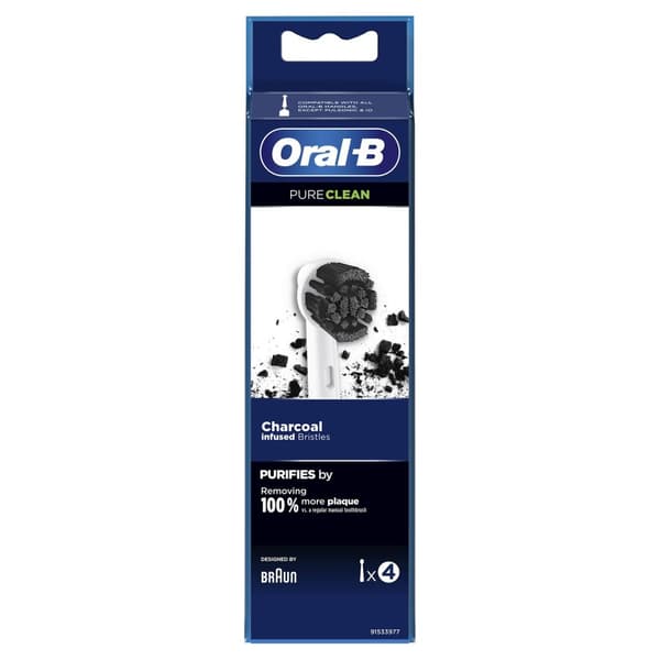Oral-B Precision Clean Pure Clean borsthuvud, förpackning om 4