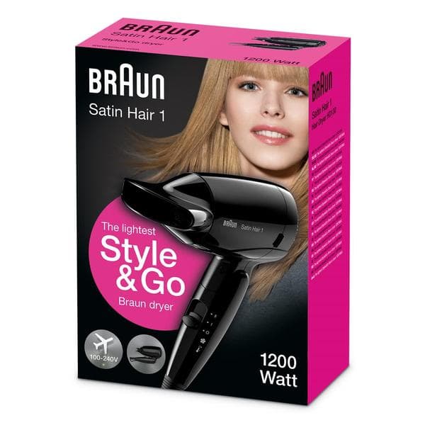 Braun HD130 1200 W Svart