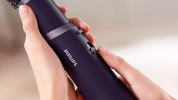 Philips curlingharja, lämmin ilma, 800 watin teho, 2 puhallintasoa, 3 lämpötilatasoa, ionitoiminto (BHA305/00)