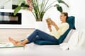 Miniatyrbild 7 av 9: Beurer MG 330 bensinblå Shiatsu massagestolsöverdrag (10031)