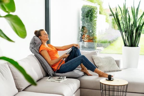 Beurer MG 330 grå Shiatsu massage sätesöverdrag (10039)