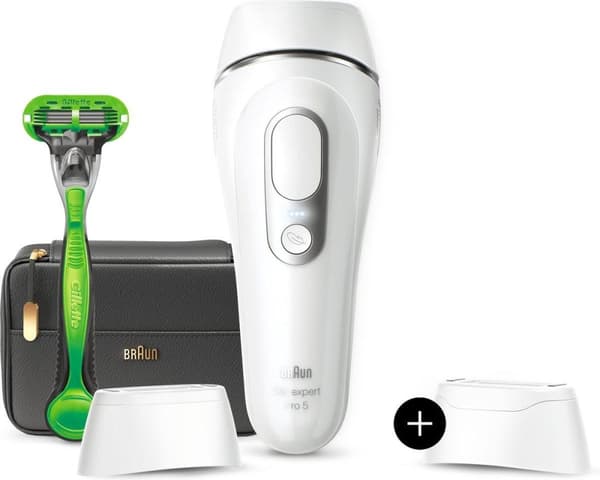 Braun Silk Expert Pro 5 PL5145 - IPL-enhet - För Män