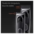 Miniatyrbillede 6 af 8: Braun HC5310 - sort - 3 mm - 2,4 cm - hoved - batteri - 50 min (HC5310)
