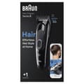 Miniatyrbillede 1 af 8: Braun HC5310 - sort - 3 mm - 2,4 cm - hoved - batteri - 50 min (HC5310)