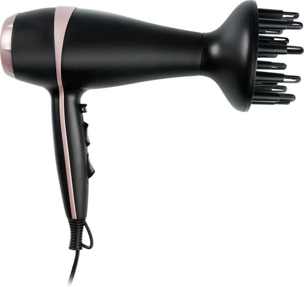 Tristar HD-2450 Hårtørrer Sort, Rose Guld (HD-2450)