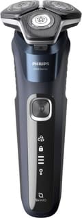 Pikkukuva 1 / 5: Philips-parranajokone, märkä/kuivakäyttö, ladattava akkukäyttöinen, voidaan käyttää suihkussa, SteelPrecision K (S5885/25)