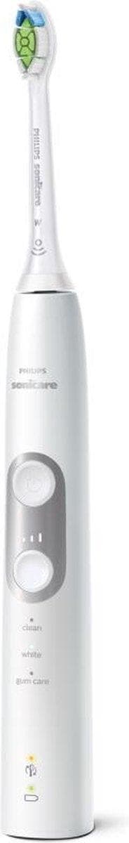 Philips elektrisk tandborste, ovalt borsthuvud, ljudvågsrengöringssystem, trycksensor, borsthuvud (HX6877/28)
