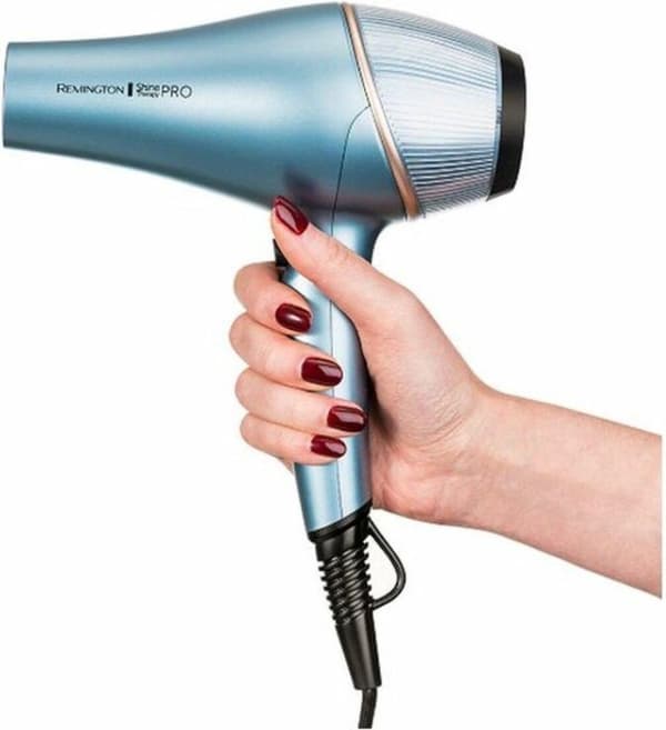 Remington hårtørrer, 2.200 watt effekt, 3 varmeindstillinger, 2 blæserindstillinger, AC-motor, ionfunktion (45683560100)