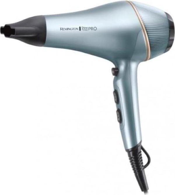 Remington hårtørrer, 2.200 watt effekt, 3 varmeindstillinger, 2 blæserindstillinger, AC-motor, ionfunktion (45683560100)