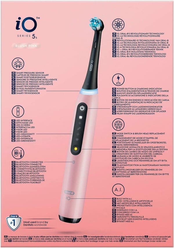Oral-B - iO5s Blush Pink (414940)