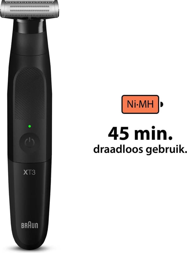 Braun XT3200 - Musta - Ruostumaton teräs - Suorakulmio - 1 mm - 5 mm - Yleiskäyttöinen (206334)