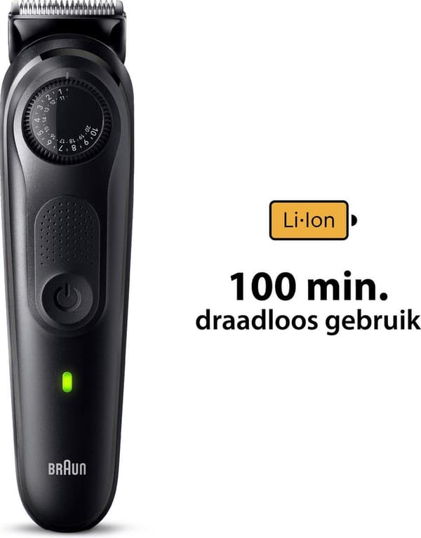 Braun skægtrimmer 5 BT5420 sort (448037)