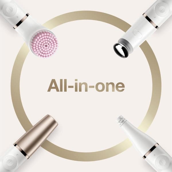 Braun 81636295 - Vit - Brons - 10 pincett - Kinder - Haka - Panna - Överläpp - 0,5 mm - Denna apparat skickas inte före använd dörr barn till personer