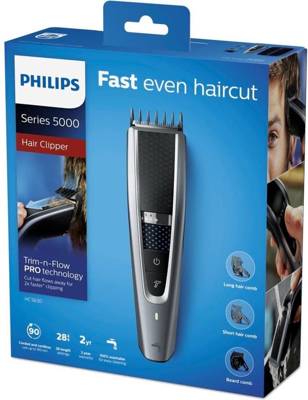 Philips HC5630/15 -hiustenleikkuukone Series 5000 (8710103897842)