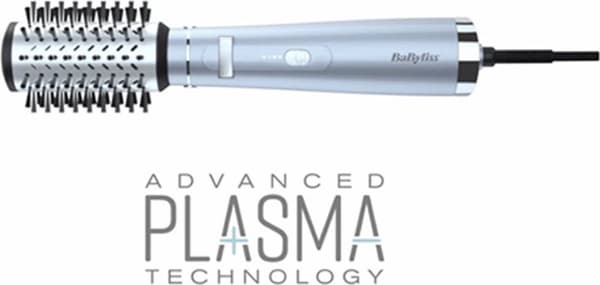 BaByliss Hydro Fushion roterende hårtørrerbørste AS773E - Roterende med 2 retninger - Dobbelt ionisk system - Ø 50 mm børste - 3 temperaturindstilling