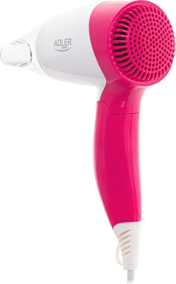 Adler AD2259 - Hårtork - 1200 Watt - vit rosa