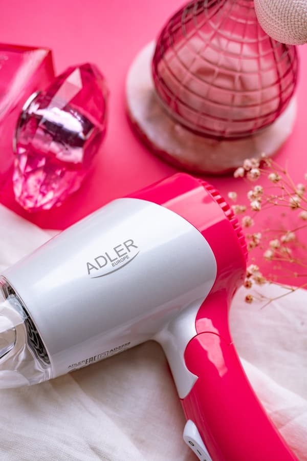 Adler AD2259 - Hårtork - 1200 Watt - vit rosa