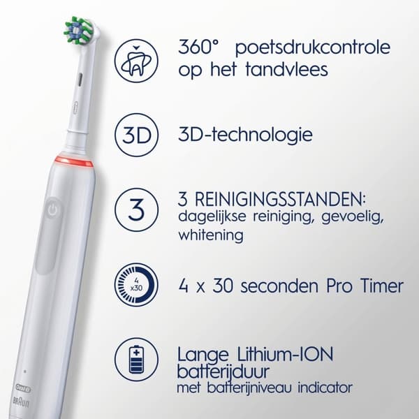 Oral-B Pro Series 3 - Elektrisk tandbørste - Special Design Edition Olympic Games