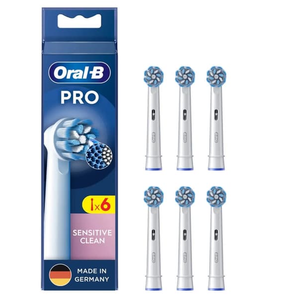 Oral-B-harjaspäät Pro Sensitive Clean 6 kpl (860717)
