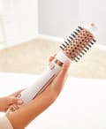Miniatyrbild 8 av 10: Rowenta Brush Activ Ultimate Care CF9720 Varmluftsborste Varm koppar - Vit 2 m (CF9720)
