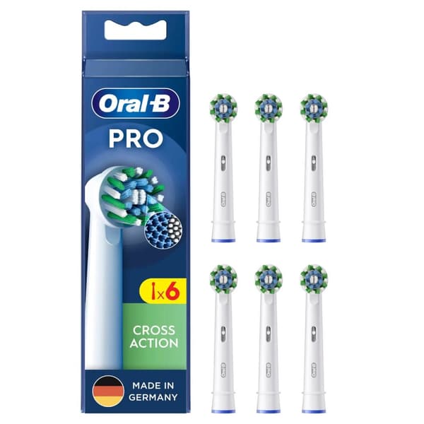 Braun Oral-B -harjaspäät Pro Cross Action 6 -sarja 860373 (860373)