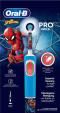 Miniatyrbild 11 av 11: Oral-B elektrisk tandborste Pro Kids Spider-Man