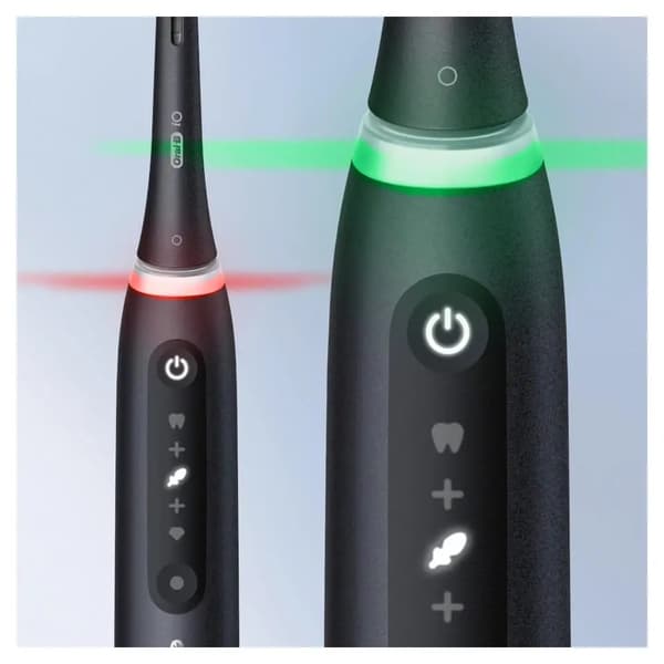 Oral-B iO Series 5 - Vuxen - Vibrerande tandborste - Daglig vård - Intensiv - Sensitiv - Superkänslig - för vita tänder - Svart - 2 min - Svart (41510