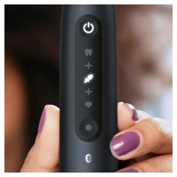 Oral-B iO Series 5 - Vuxen - Vibrerande tandborste - Daglig vård - Intensiv - Sensitiv - Superkänslig - för vita tänder - Svart - 2 min - Svart (41510