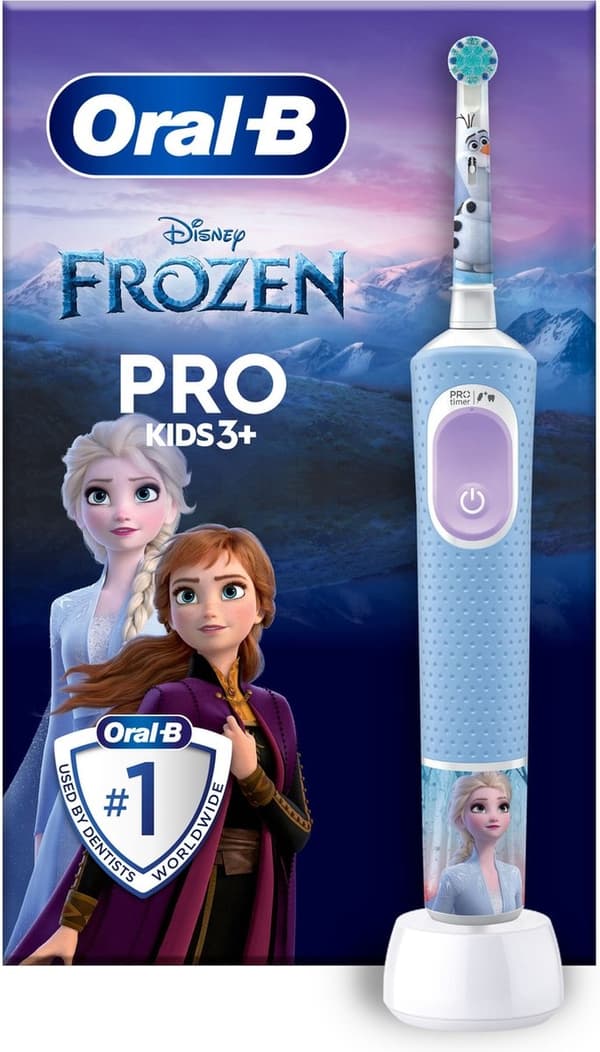 Oral-B Pro Kids Elektrisk tandbørste - Frozen Edition - Til børn fra 3 år