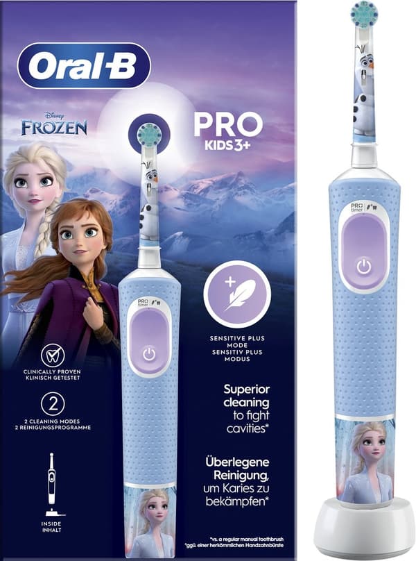 Oral-B Pro Kids eltandborste - Frozen Edition - För barn från 3 år