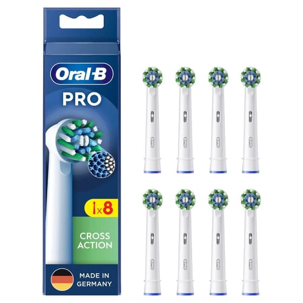 Braun Oral-B børstehoveder Pro Cross Action 8 stk. 860472 (860472)