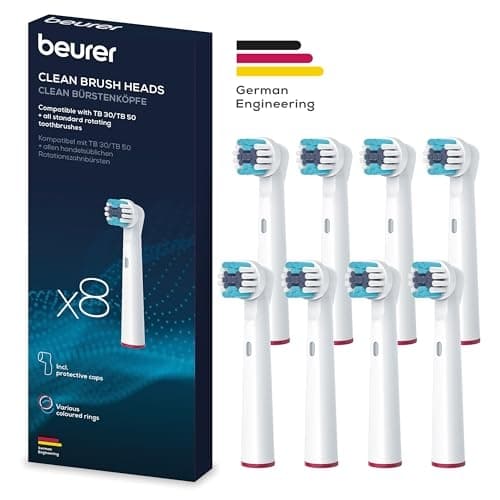 Beurer TB 30/50 borsthuvuden Rengör 8 stycken (10154)