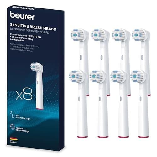 Beurer TB 30/50 borsthuvuden Sens. 8 stycken (10139)