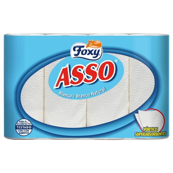 Køkkenrulle Foxy Pack 4