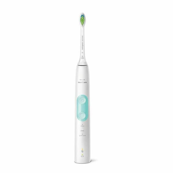 Philips Sonicare ProtectiveClean 5100 Elektrisk Tandborste - 2-pack för effektiv tandvård hemma. Skyddar och rengör tänderna skonsamt.
