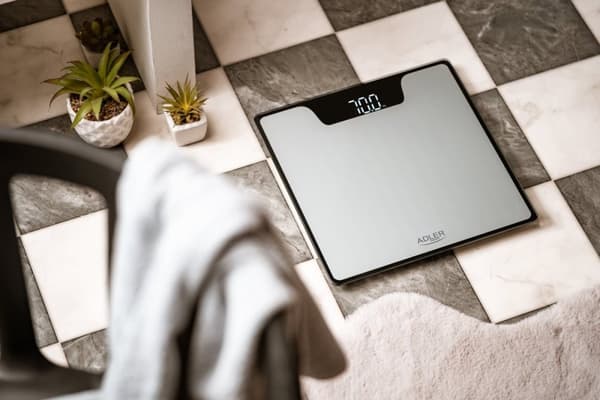 Adler AD 8174s - People's Scale - Silver - med LED-display