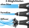 Miniatyrbild 7 av 7: ProfiCare HTD 3113 - Hårmedicin med joniseringsfunktion och diffusor - Svart - 2200W