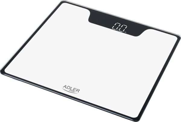 Adler AD 8174w - People's Scale - Hvid - med LED display
