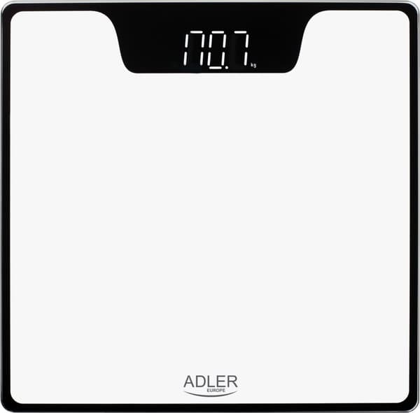 Adler AD 8174w - People's Scale - Vit - med LED-display