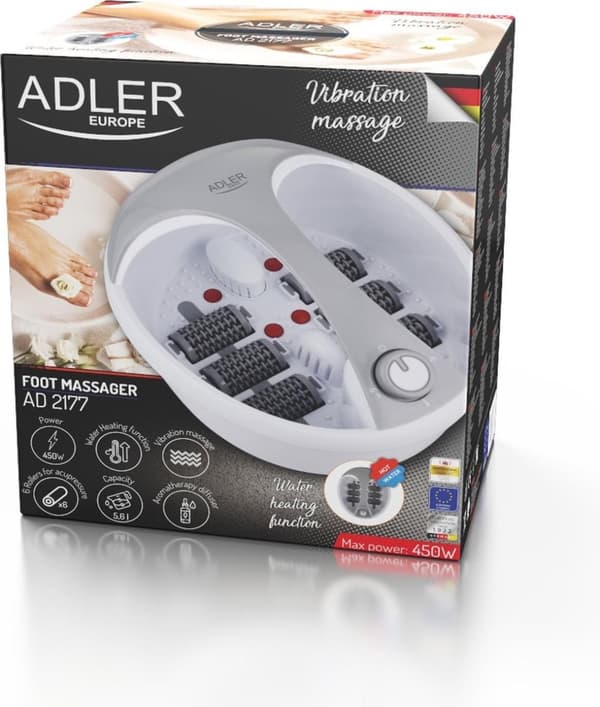 Adler AD 2177 - Multifunktionell röstmassager med handhållen