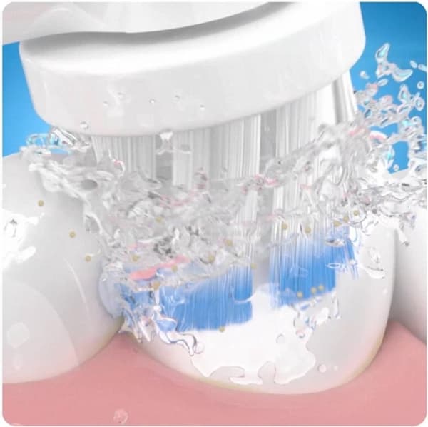 Oral-B PRO 500 Vuxen Roterande-oscillerande tandborste Turkos, Vit
