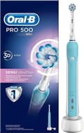 Miniatyrbild 1 av 3: Oral-B PRO 500 Vuxen Roterande-oscillerande tandborste Turkos, Vit
