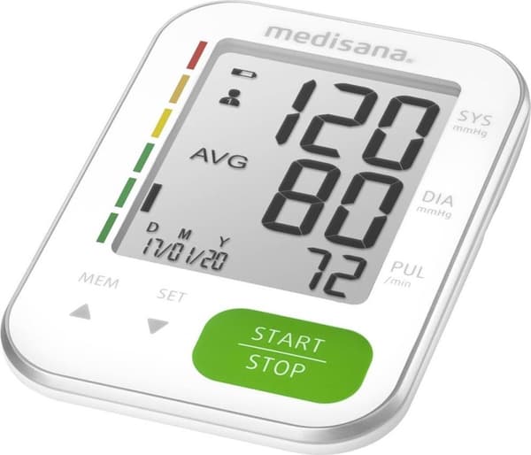 Medisana BU 565 Överarmsblodtrycksmätare vit