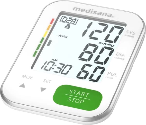 Medisana BU 565 Överarmsblodtrycksmätare vit