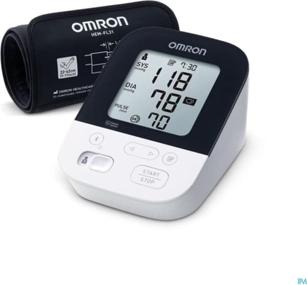 Omron M4 Intelli IT - Overarms blodtryksmåler - Manchetomkreds: 22-42 cm